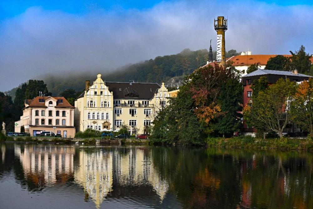 Aparthotel Faust Decin Bagian luar foto